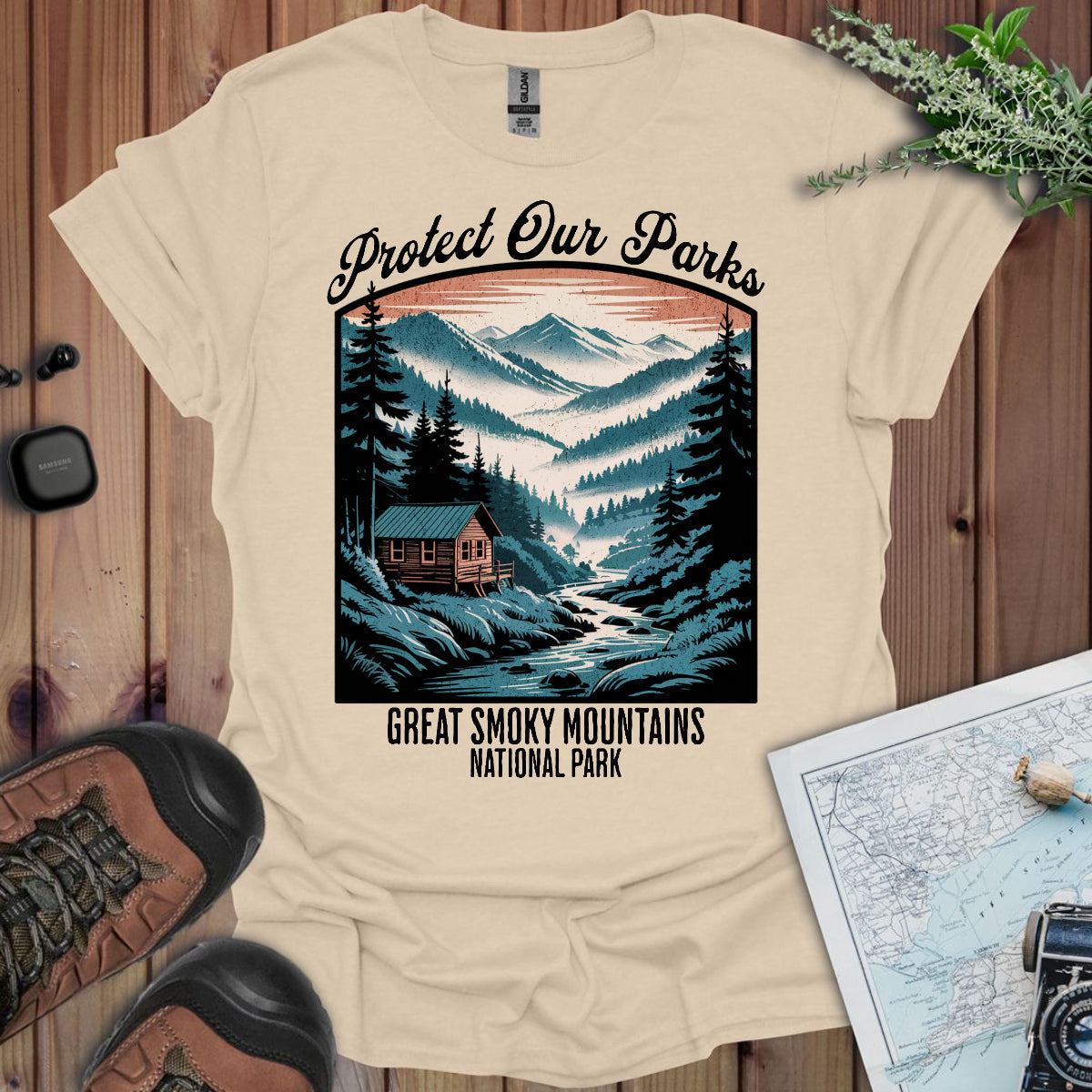 Protect Our Parks Great Smoky Mountains T-Shirt