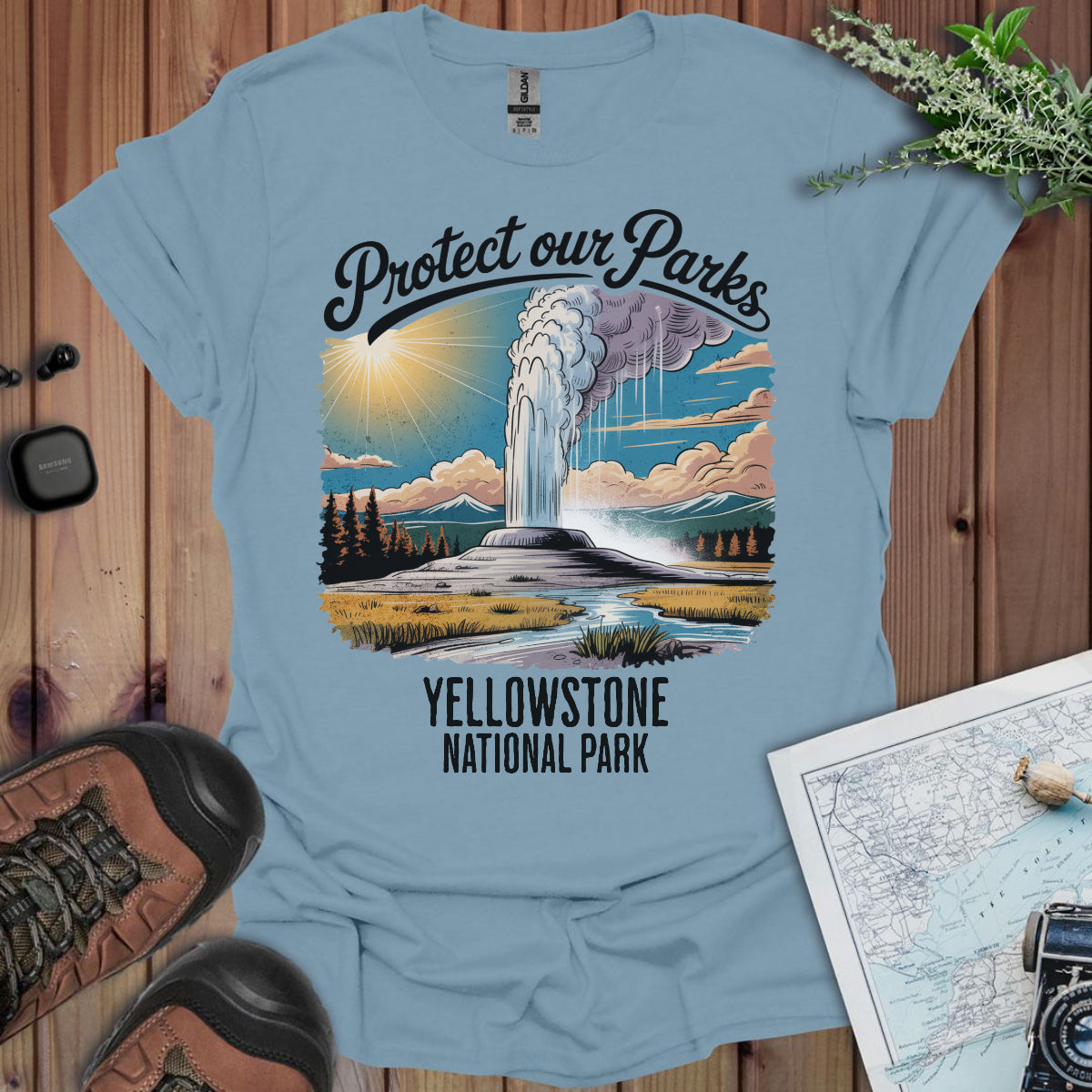 Protect Our Parks Yellowstone T-Shirt