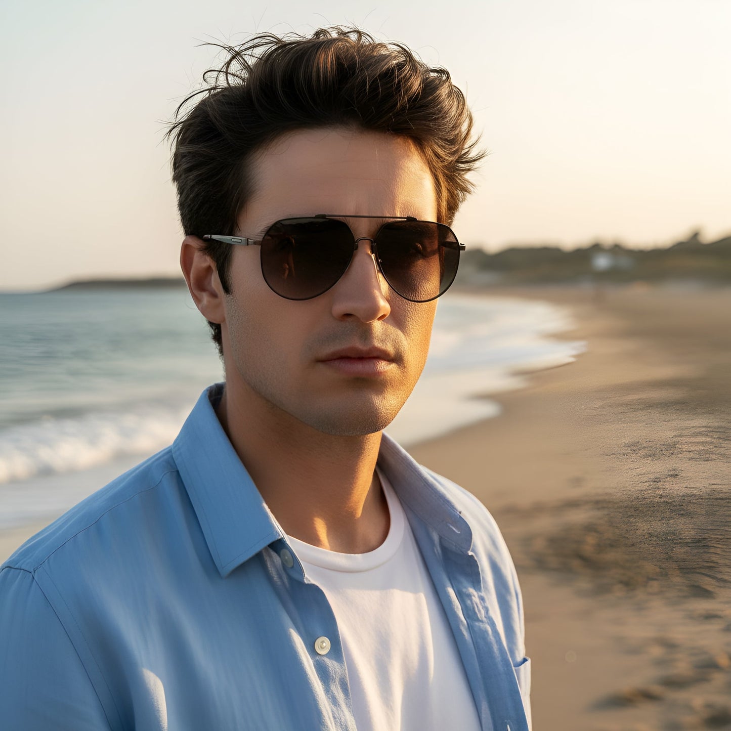 OHO's 2122A Polarized Aviator Sunglasses