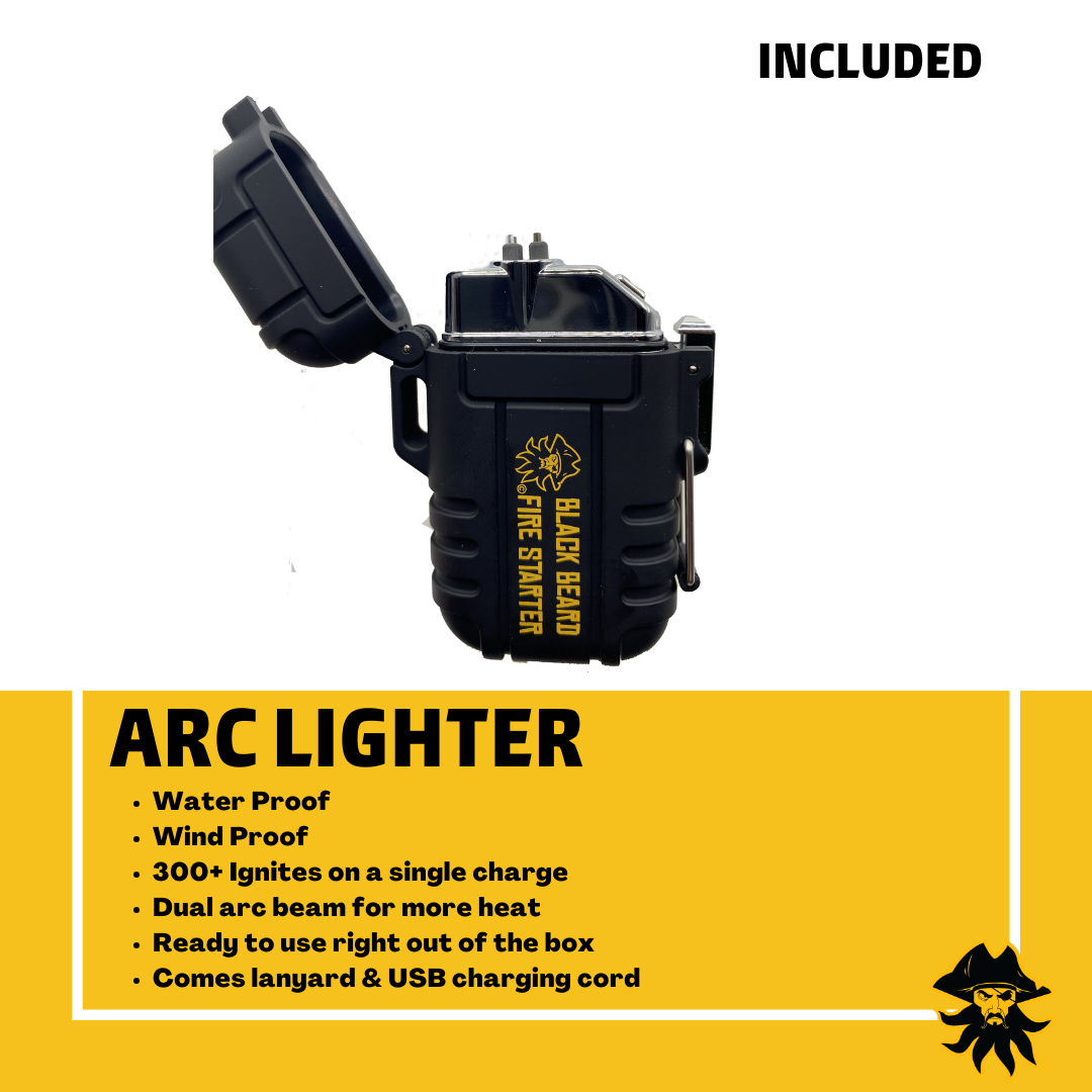 Black Beard Fire Plug Kit | Fire Starter Kit Black Beard Fire Starters