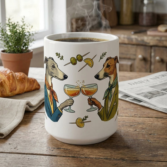 Tinned Fish Pups - Aperitivo Hour 15oz Mug