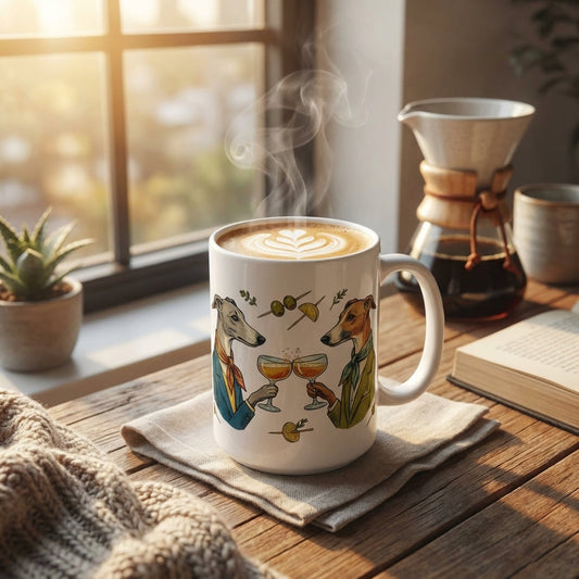 Tinned Fish Pups - Aperitivo Hour 15oz Mug