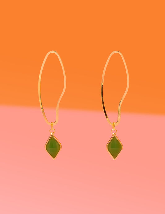 Abstract Dainty Hoop