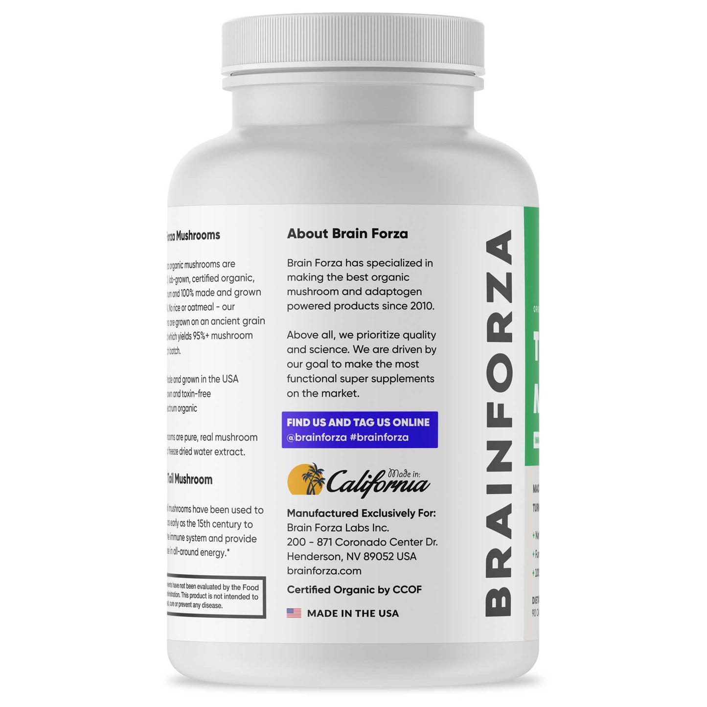 Organic Turkey Tail Mushroom, 90 Capsules