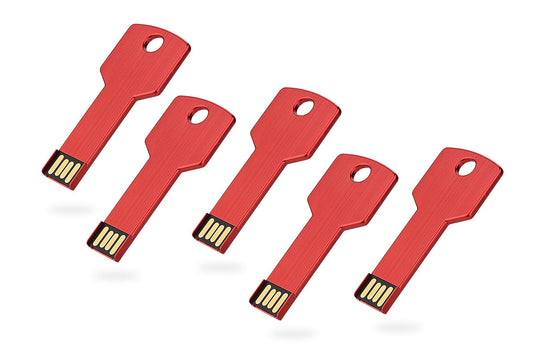 Unprinted Key Flash Drive