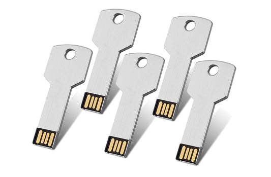 Unprinted Key Flash Drive