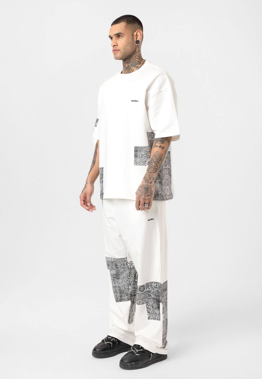 Unisex Patterned Tracksuit Set