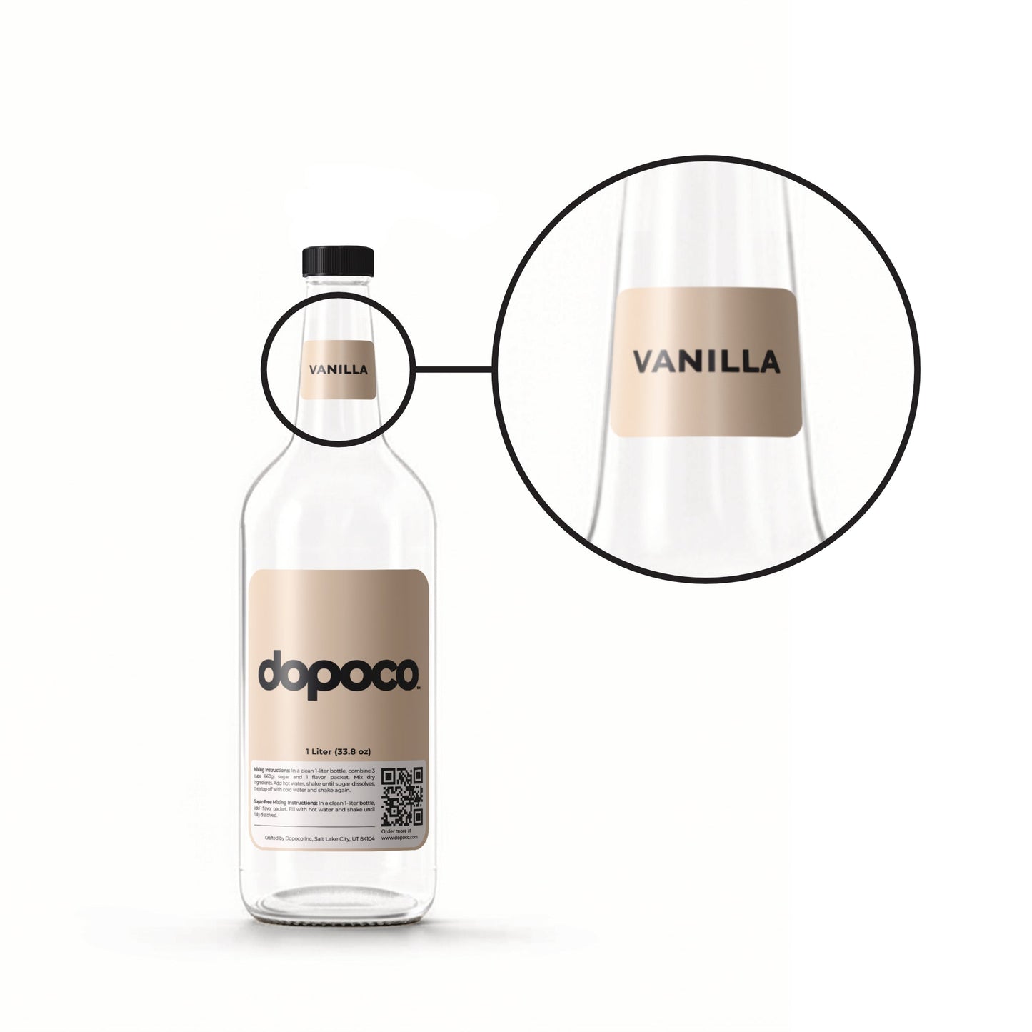 Bottle Flavor Tag Sheet