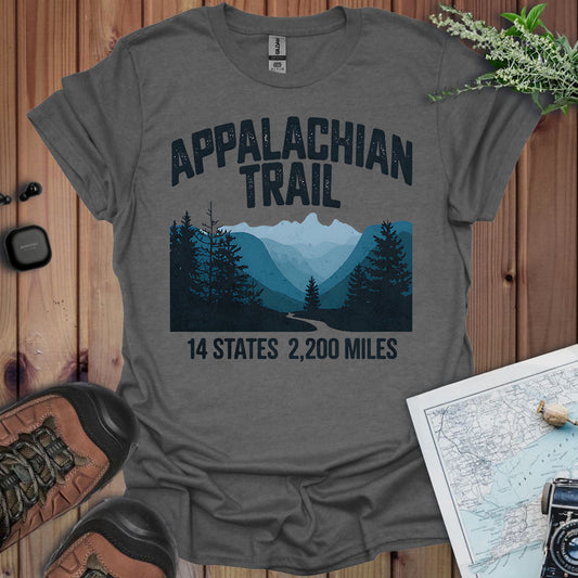 Appalachian Trail 14 States 2200 Miles T-Shirt