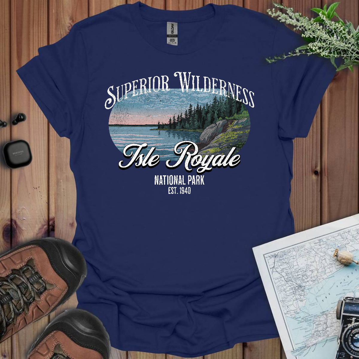 Isle Royale National Park T-Shirt Superior Wilderness