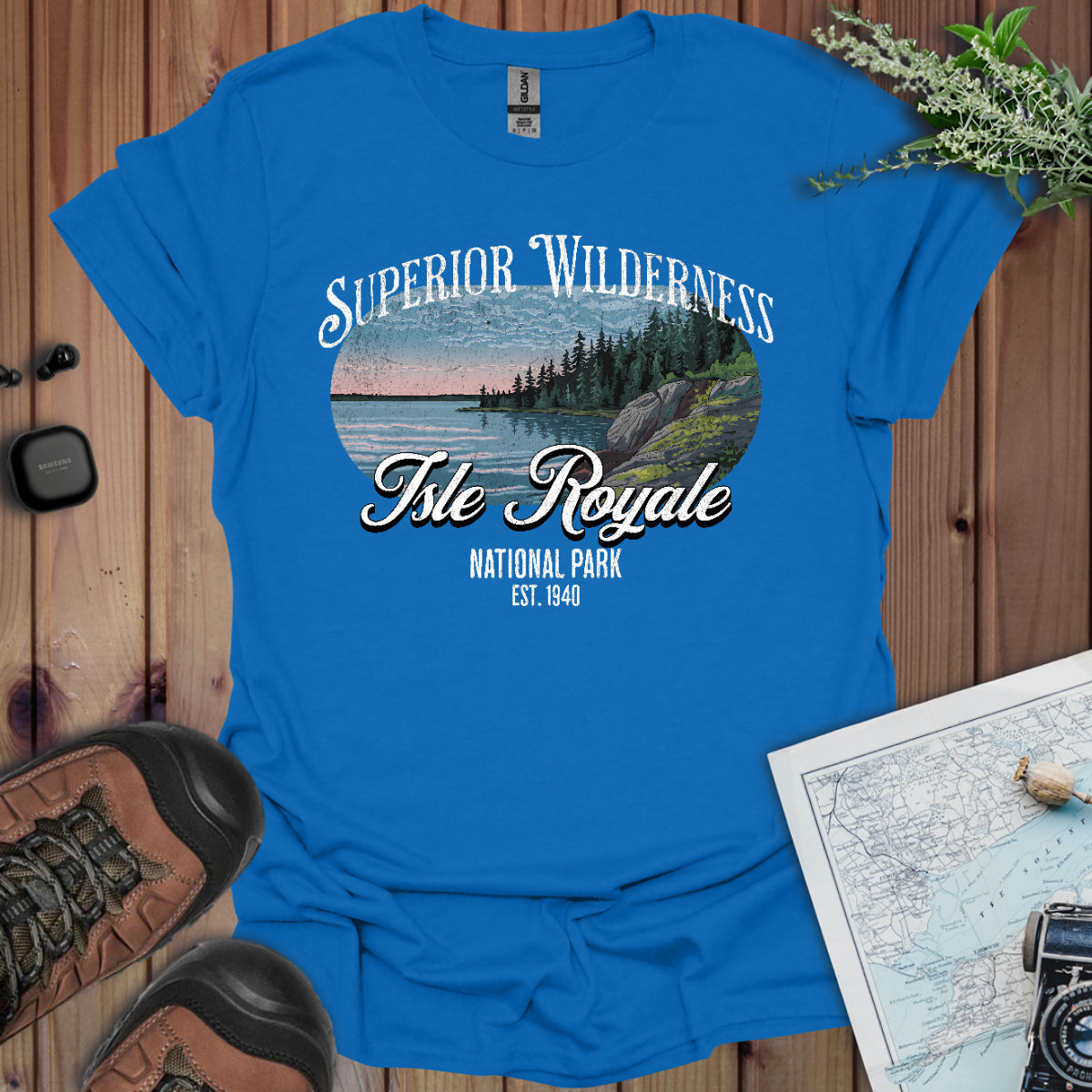Isle Royale National Park T-Shirt Superior Wilderness