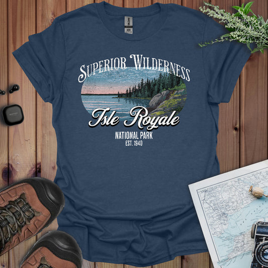 Isle Royale National Park T-Shirt Superior Wilderness
