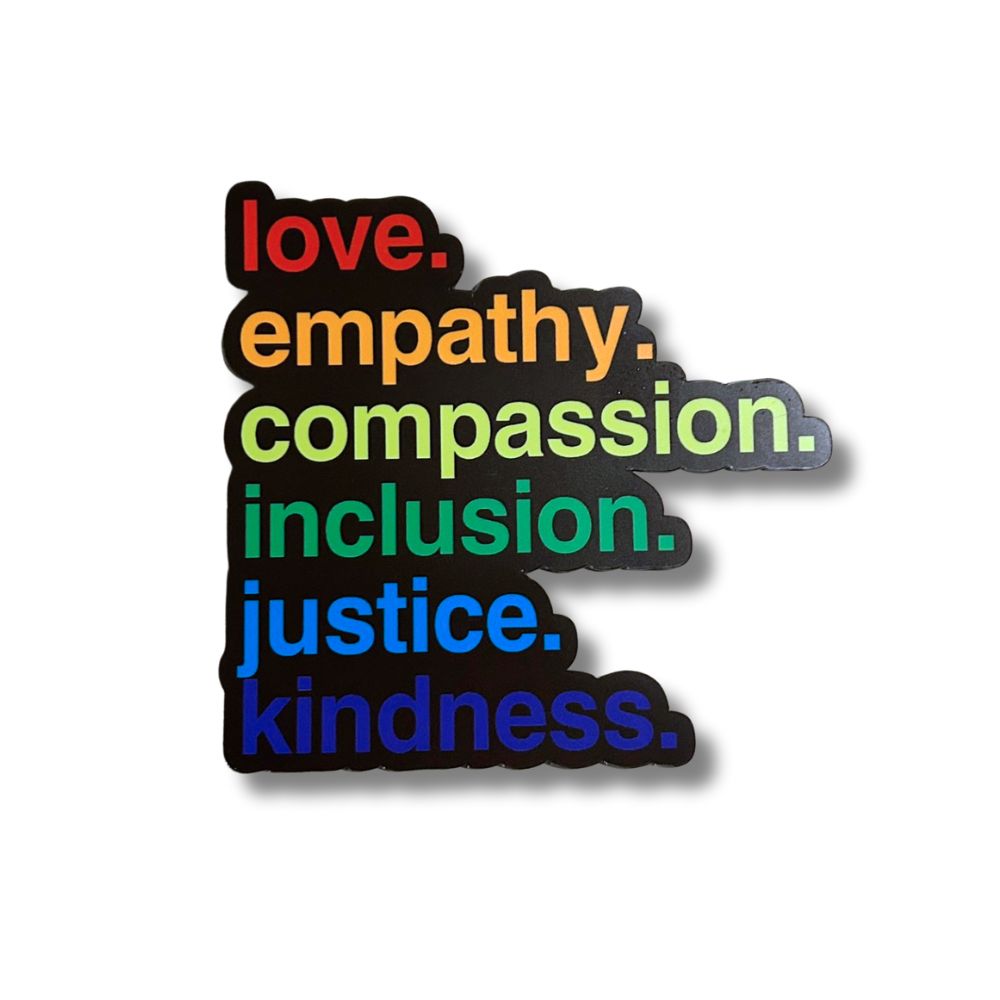 'Kindness Is' Pride Magnet