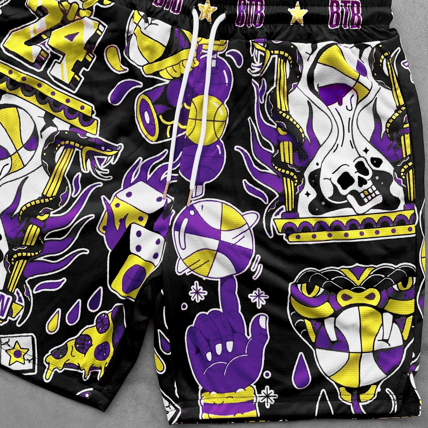 Mamba Madness - Shorts - Black
