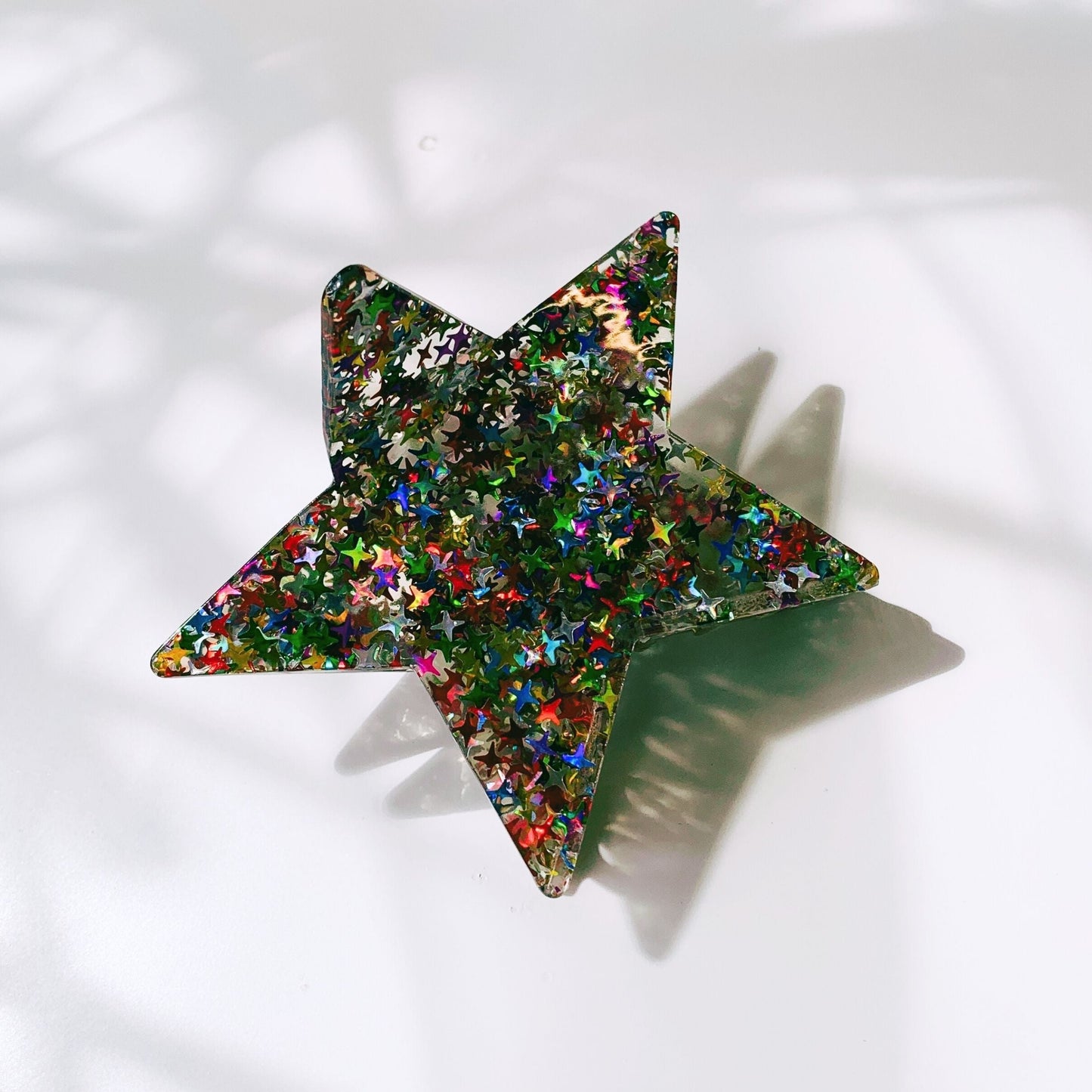 Velvet Claws Glitter Star Hair Claw