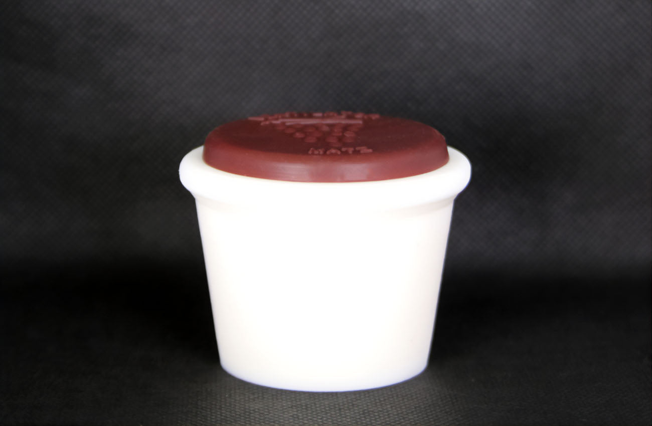 Fermenting Ventilating Tall Bung with Burgundy Top - 10 Pack