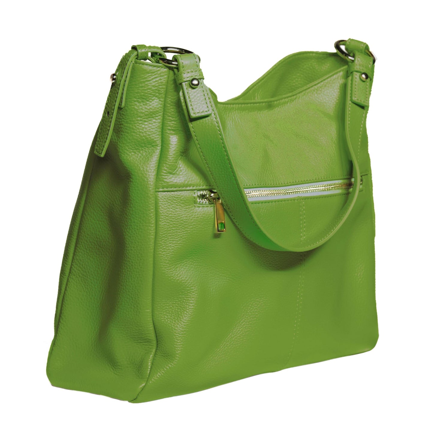 Sophia Soft Full-Grain Leather Hobo