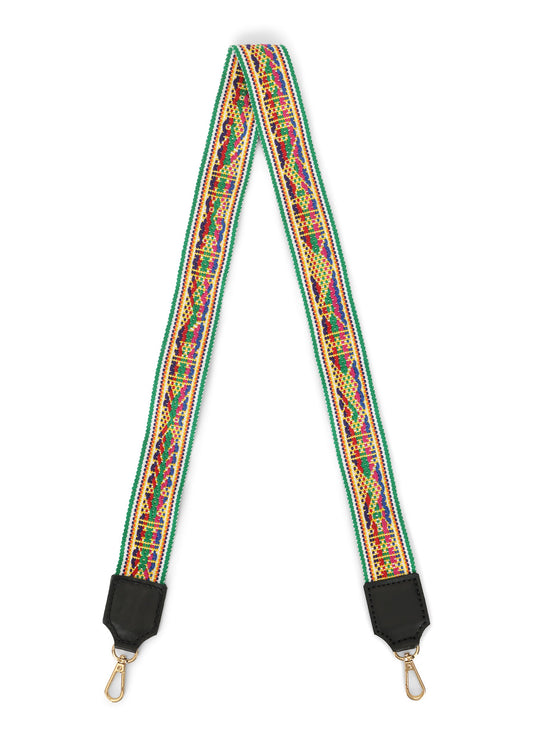 AZTEC STRAP / GREEN MULTI COLOR