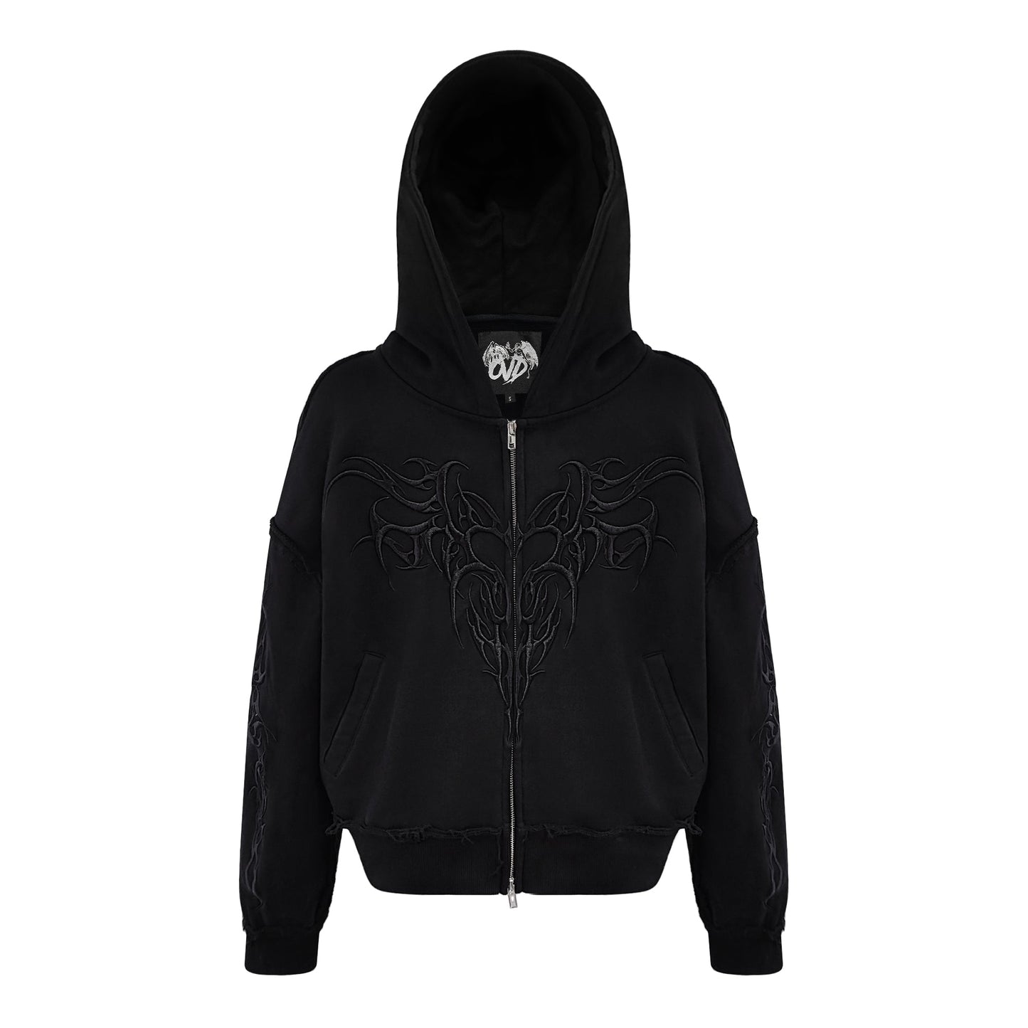 "DRKSAINT" ZIP UP