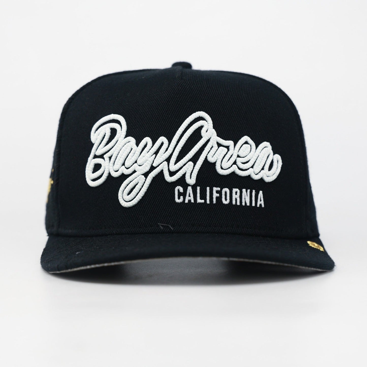 OG BA: From the Bay to the World Snapback (Black Acrylic Wool)