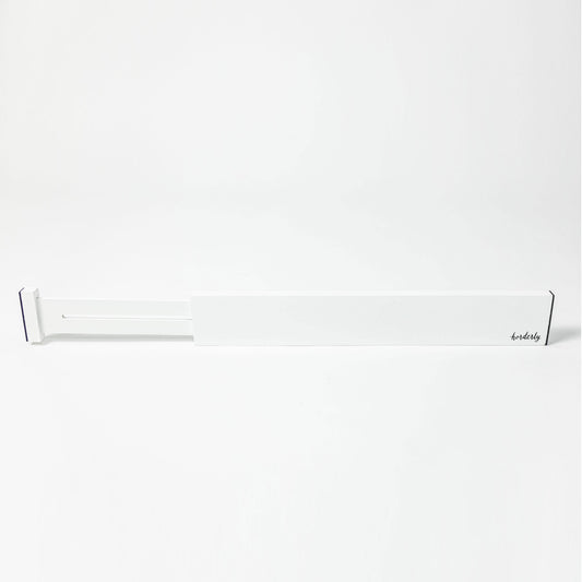 Bamboo Expandable Drawer Dividers – White