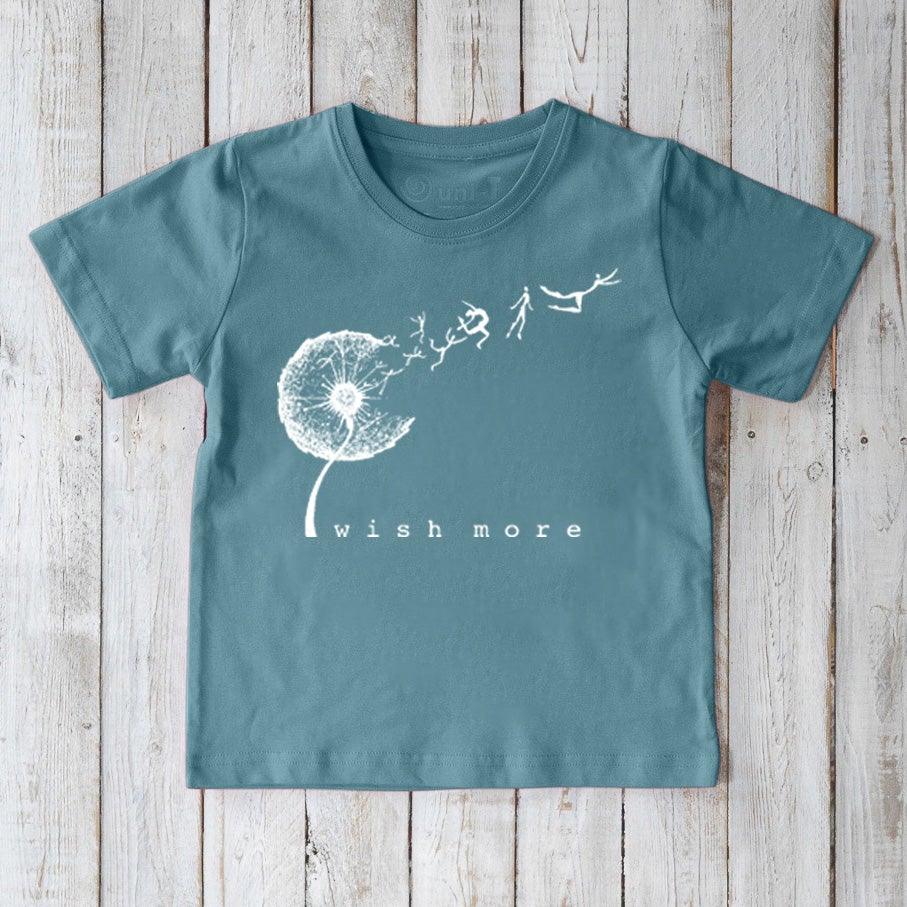 "Wish More" Dandelion T-Shirt for Kids