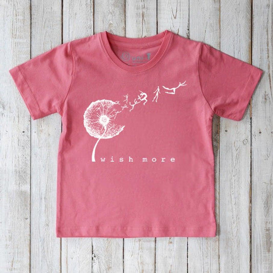 "Wish More" Dandelion T-Shirt for Kids