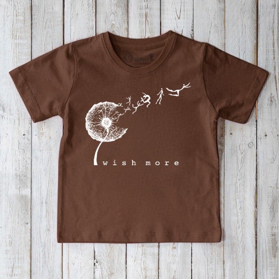 "Wish More" Dandelion T-Shirt for Kids