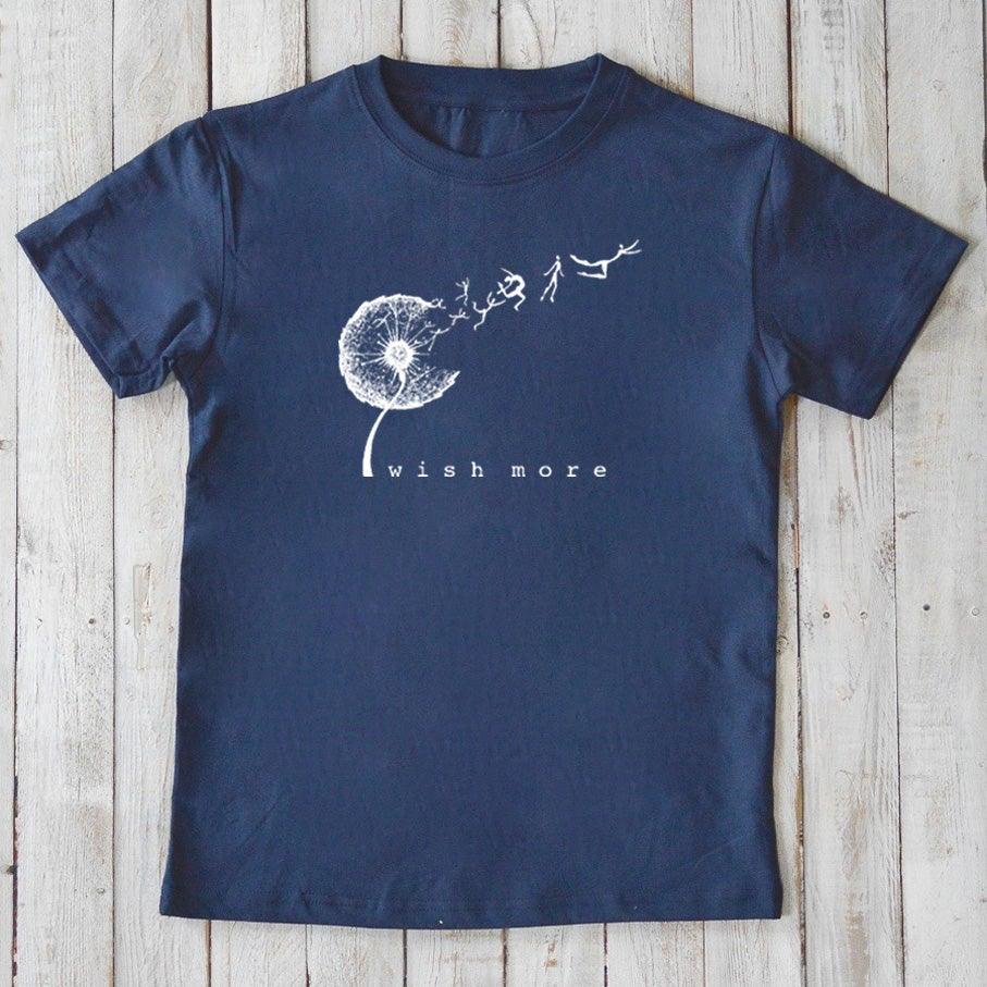 "Wish More" Dandelion T-Shirt for Kids