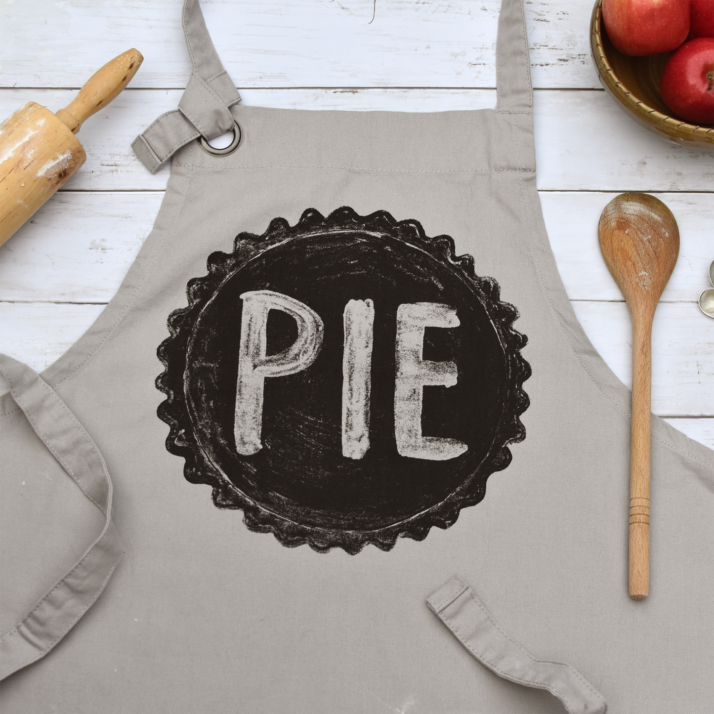 Pie Baker's Canvas Cooking Apron