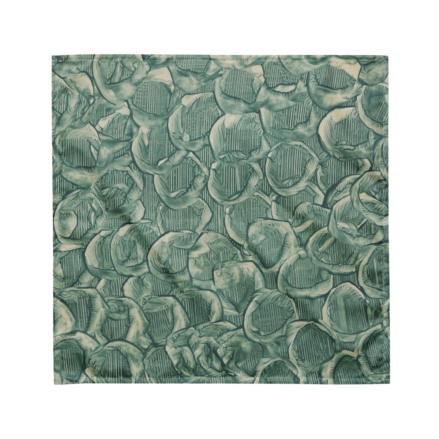 Sebastian & Clementine Green Paint Bandana For Dogs and Cats