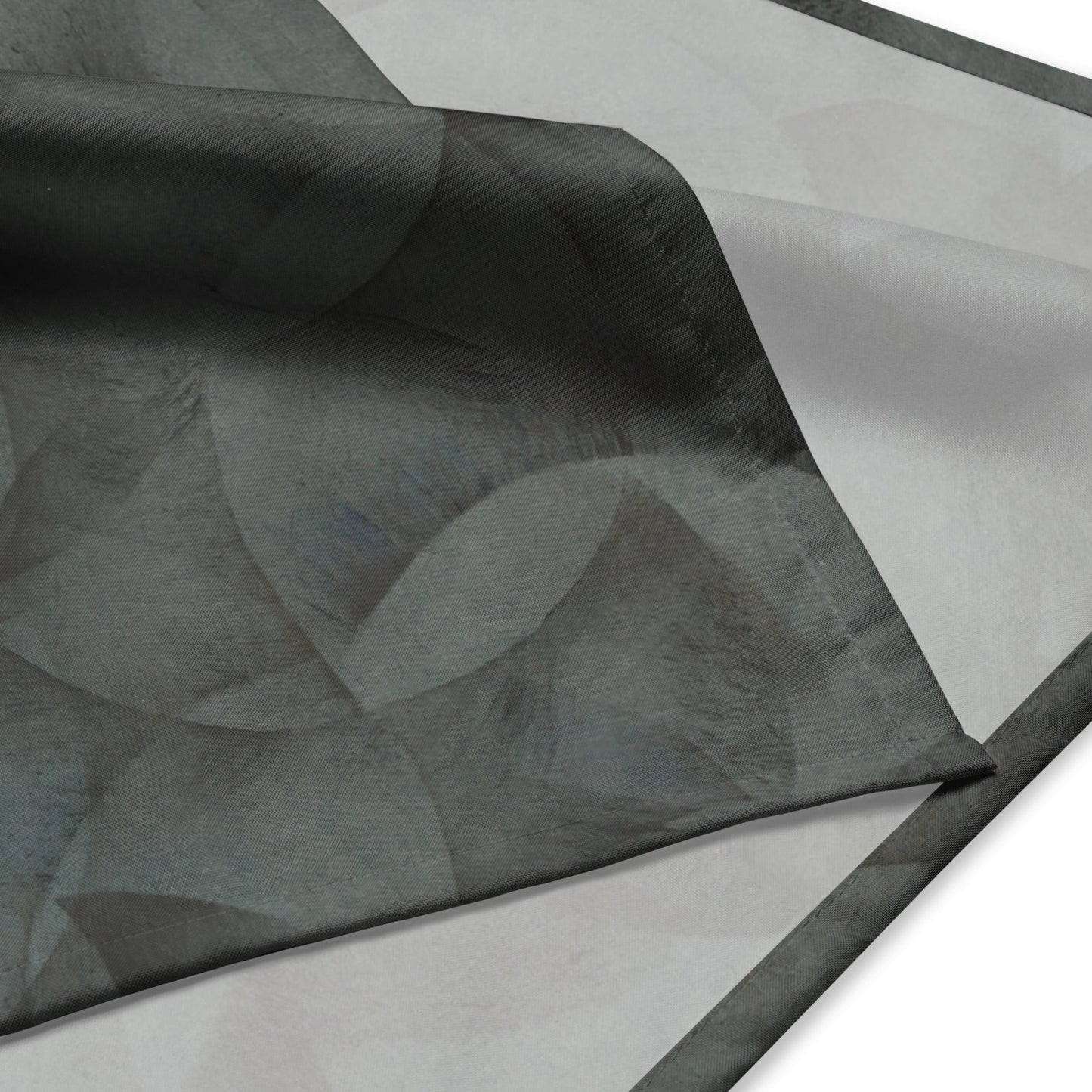 Sebastian & Clementine Gray Circles Bandana For Dogs and Cats