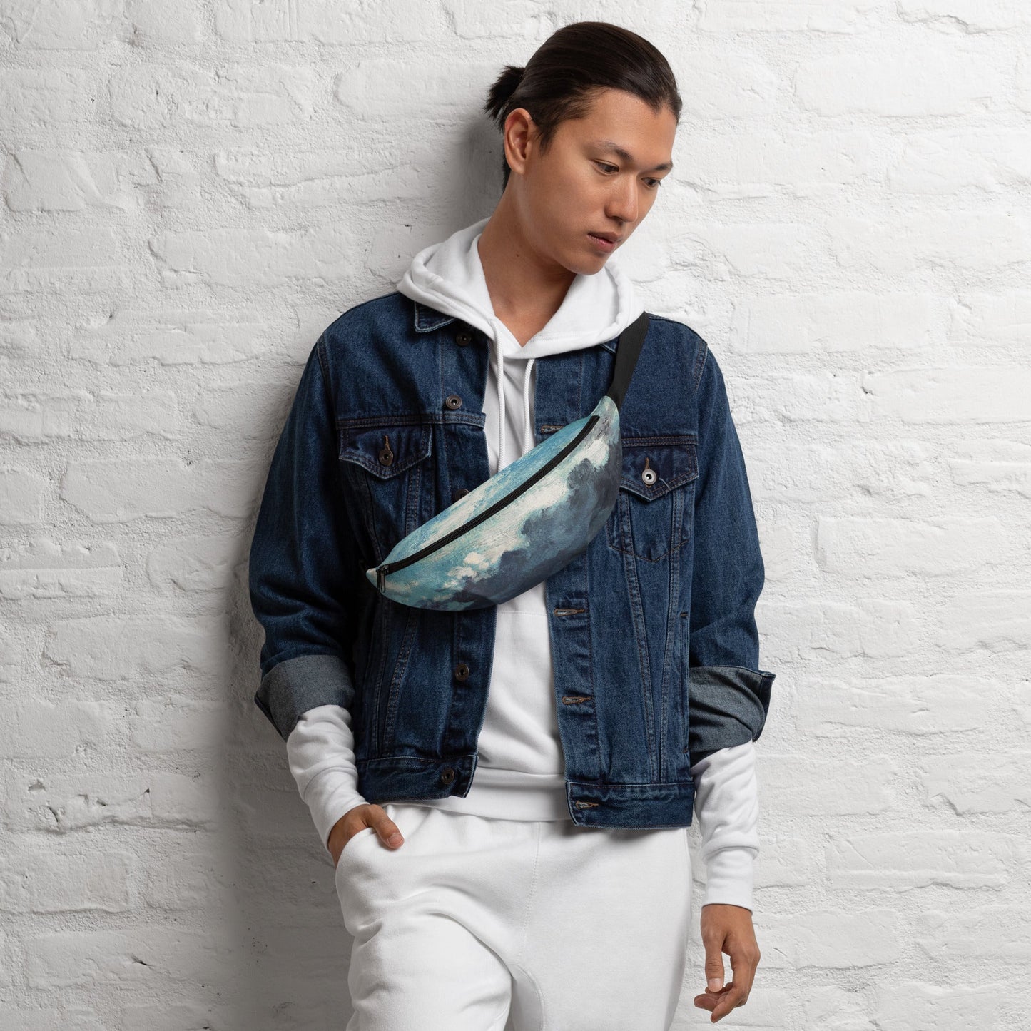 Sebastian & Clementine Blue Clouds Fanny Pack