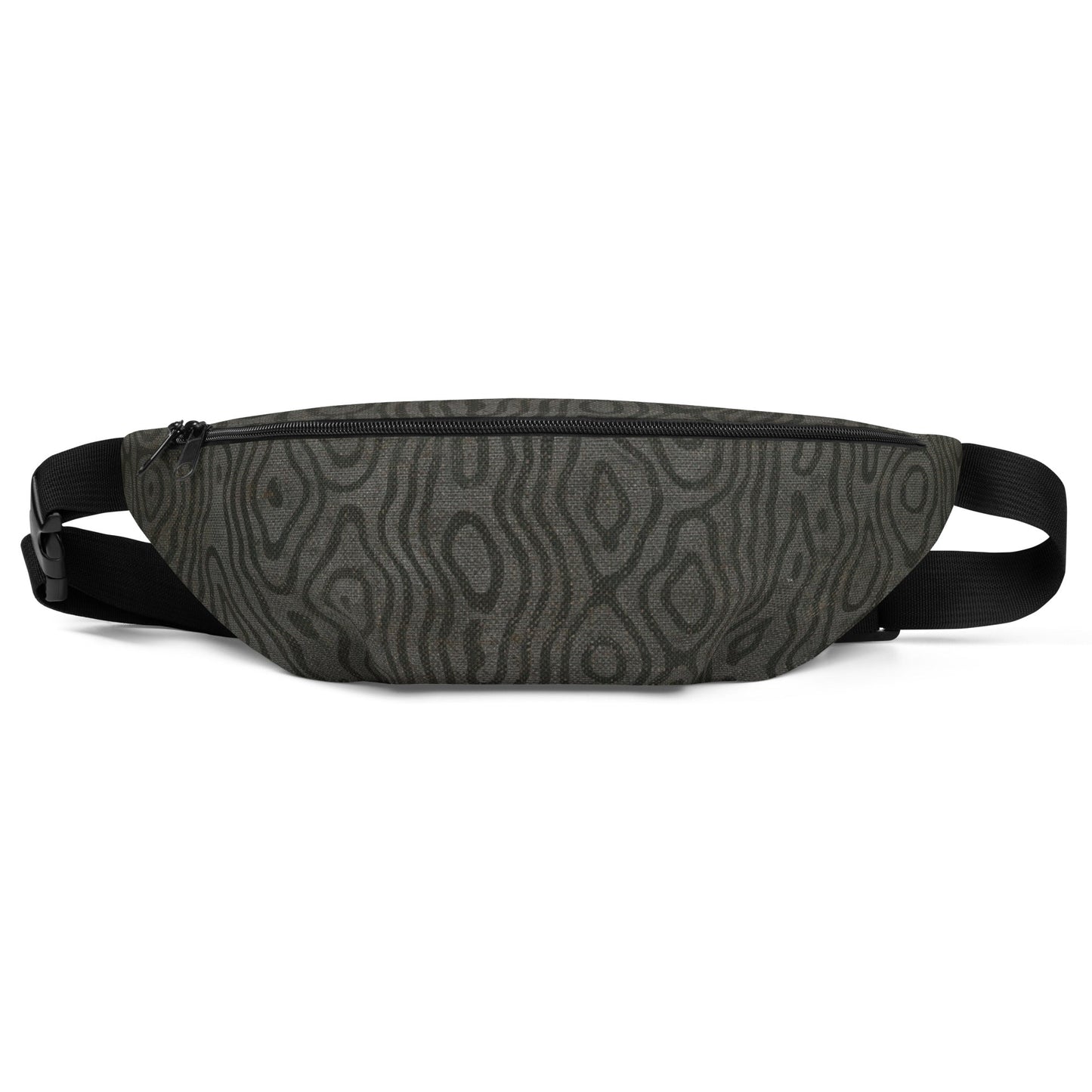 Sebastian & Clementine Gray Wooden Fanny Pack