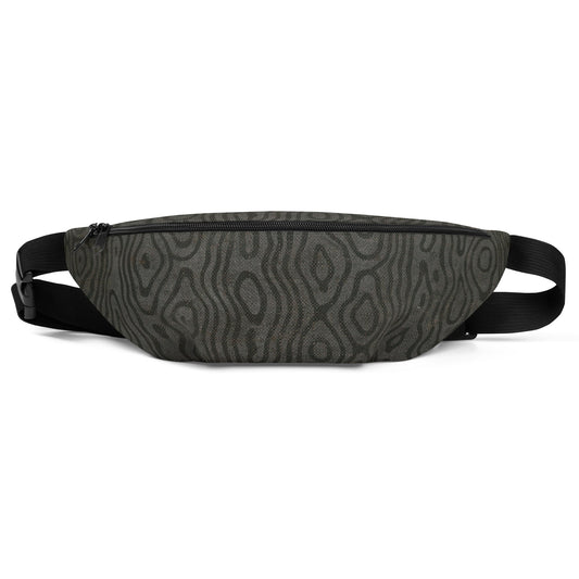 Sebastian & Clementine Gray Wooden Fanny Pack