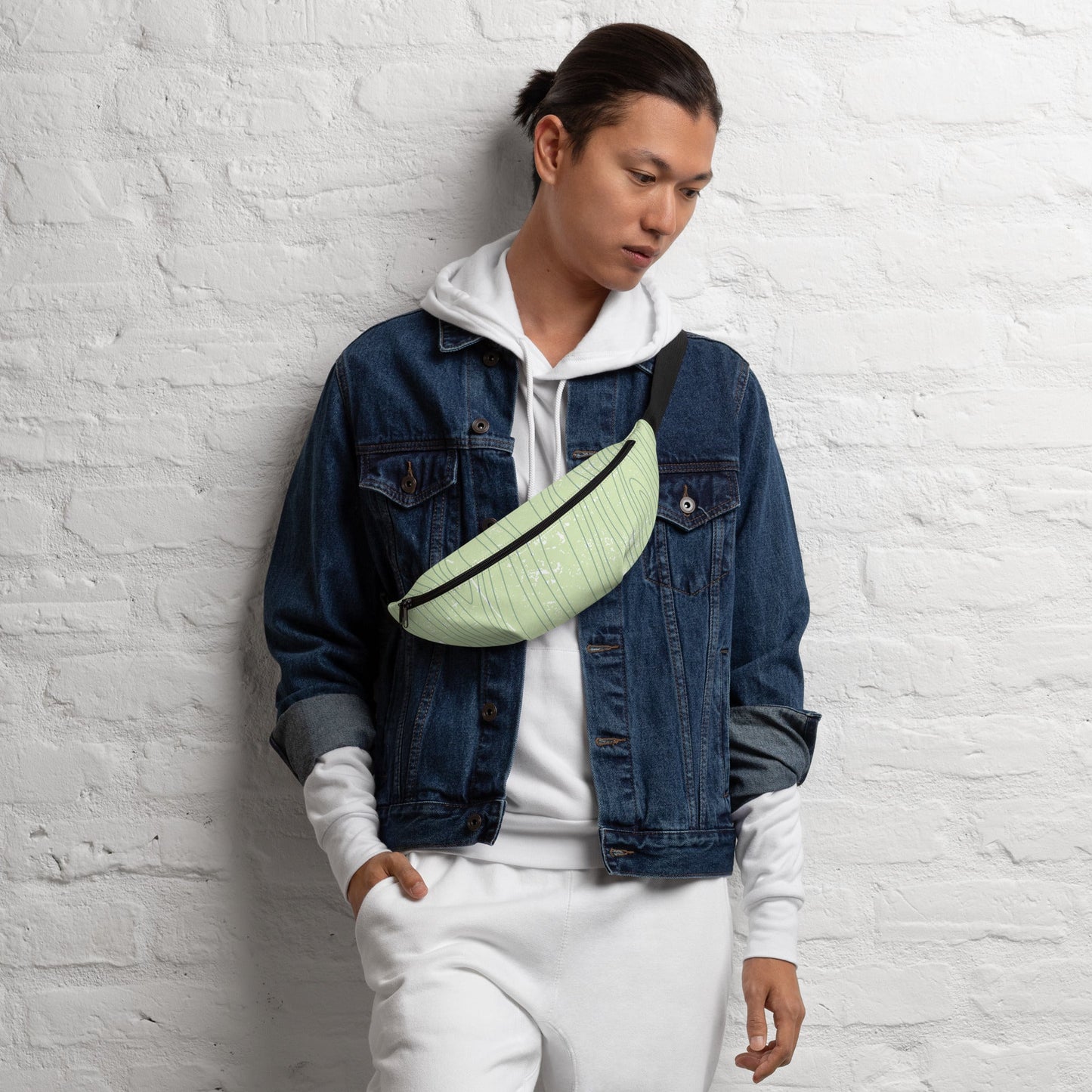 Sebastian & Clementine Woodgrain Lines Fanny Pack