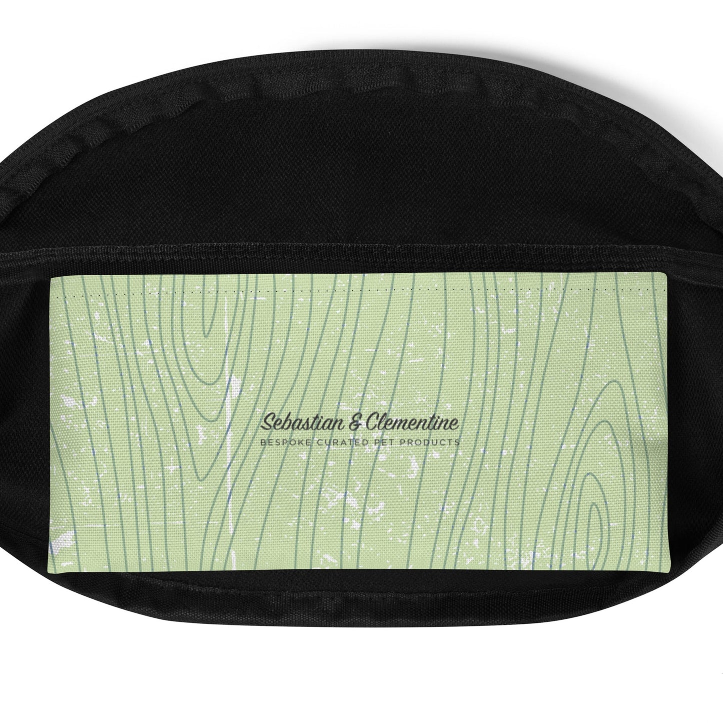 Sebastian & Clementine Woodgrain Lines Fanny Pack