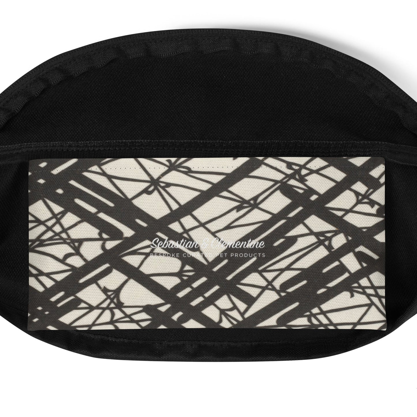 Sebastian & Clementine Abstract Lines Fanny Pack