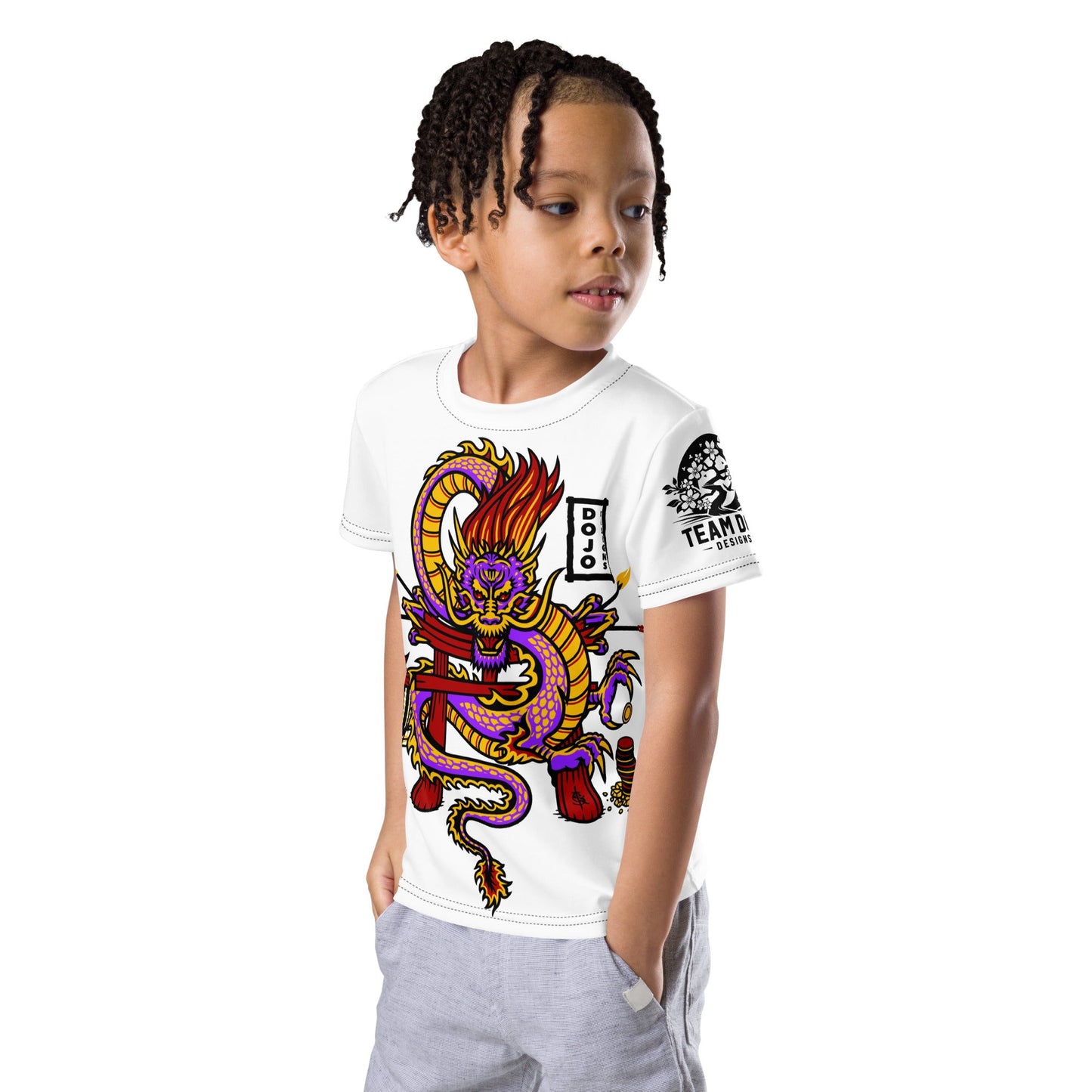 Kids crew neck t-shirt