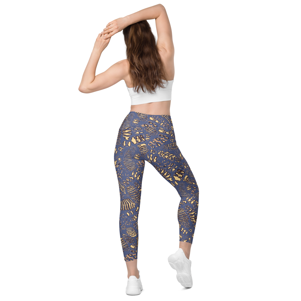 Pachyderm Print Leggings (With Pockets!)