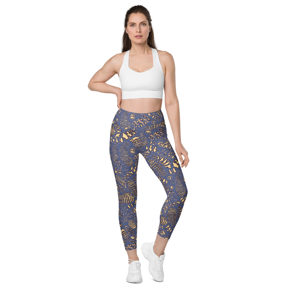 Pachyderm Print Leggings (With Pockets!)