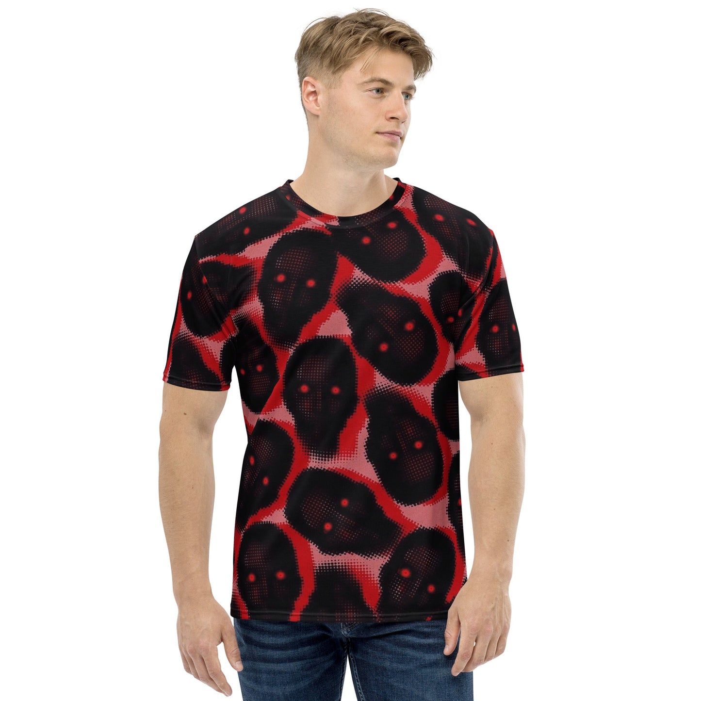 Demon Eyes All Over Print Halloween T-Shirt