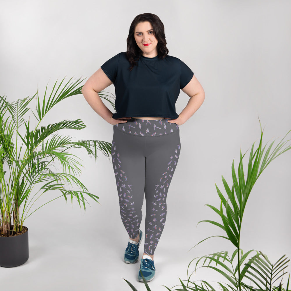 Eeleganza Plus-Size Leggings