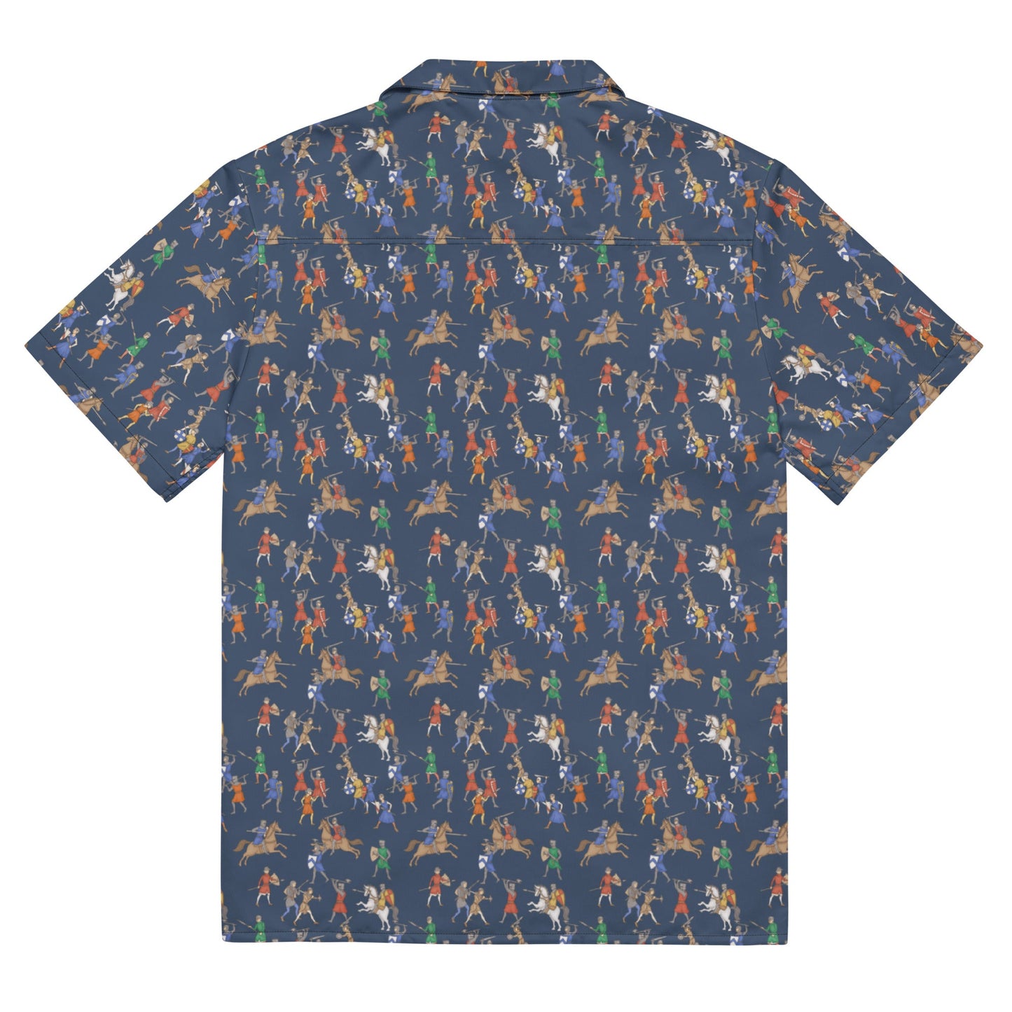 Medieval Battle Button-Up Shirt