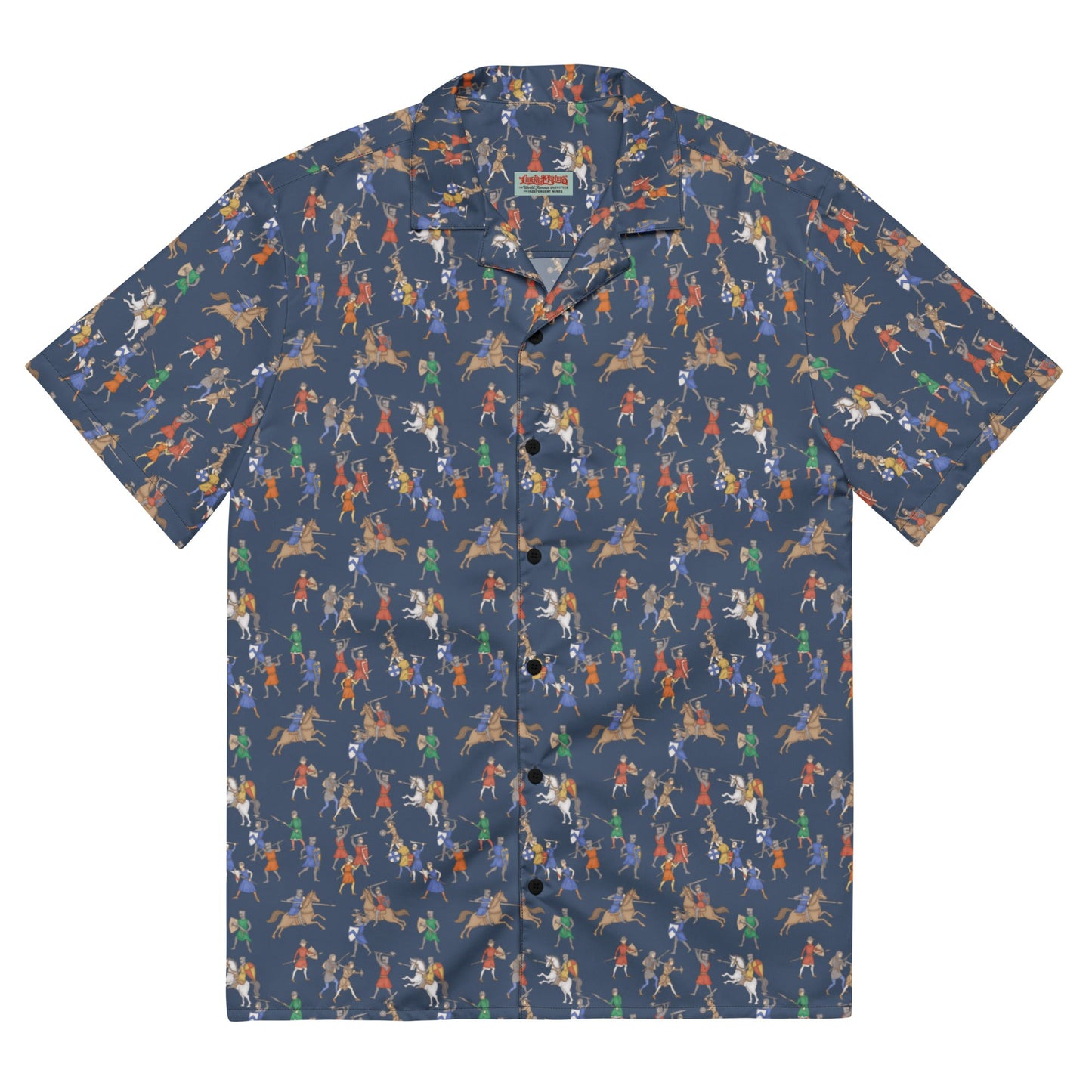 Medieval Battle Button-Up Shirt