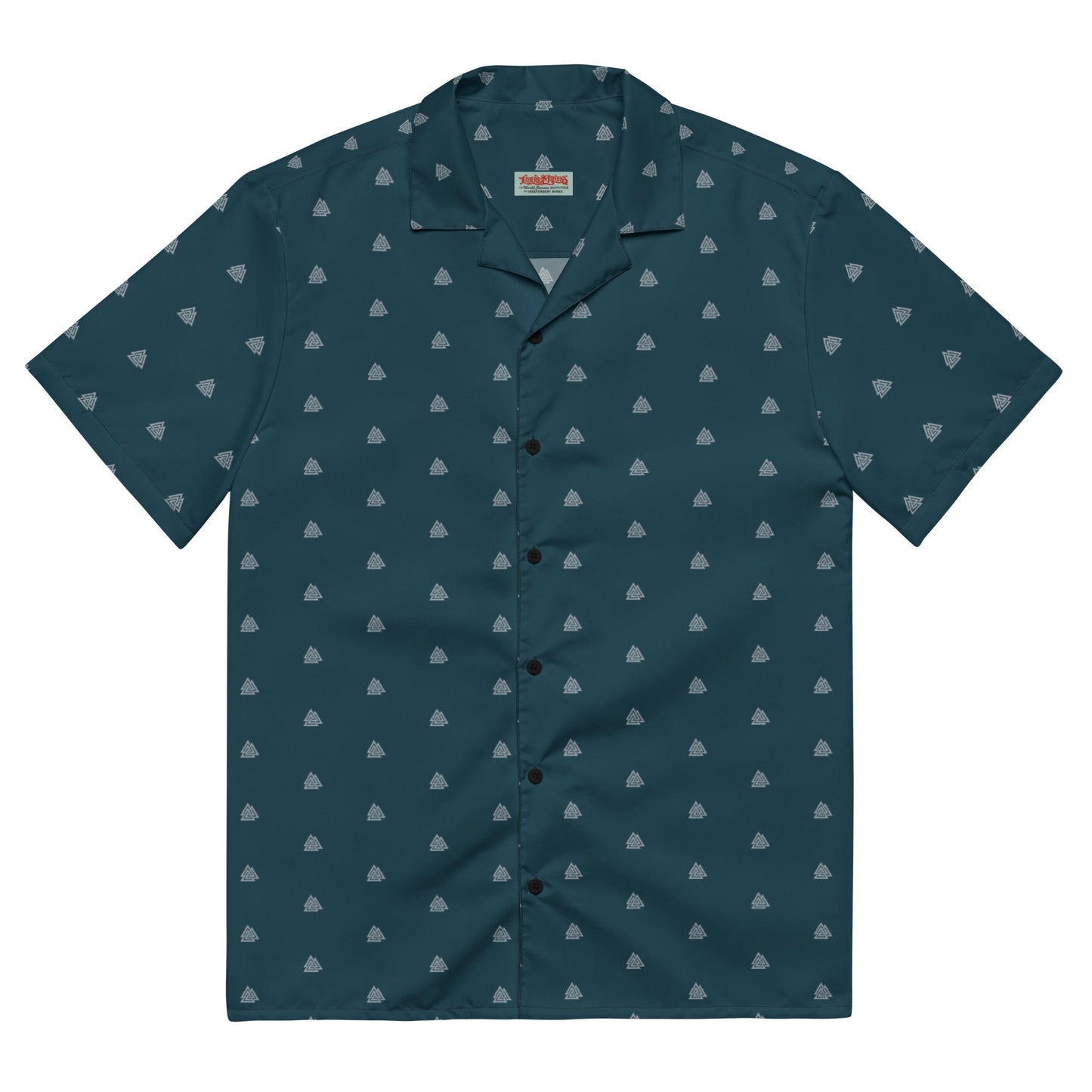 Viking Valknut Button-Up Shirt