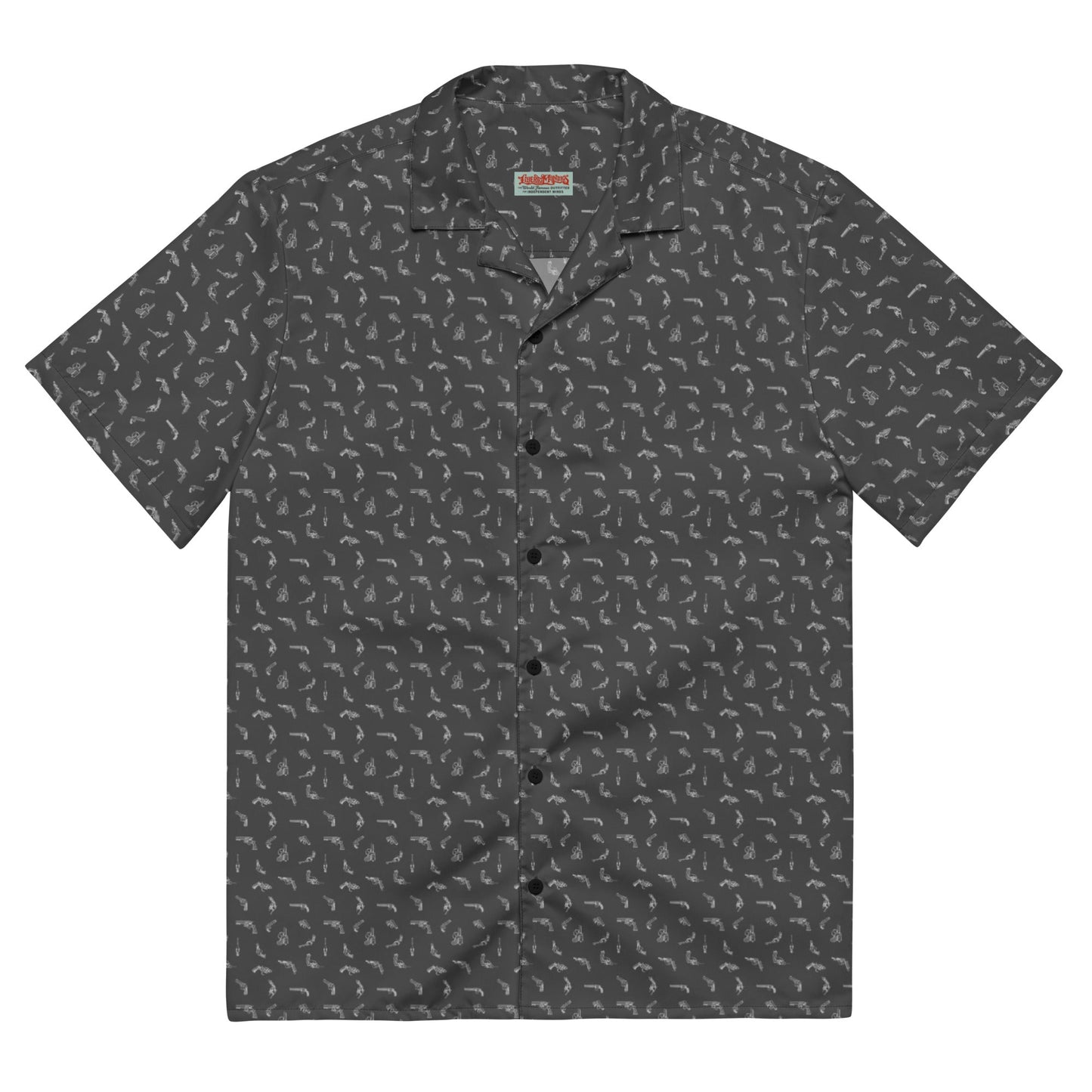 Retro Revolver Renegade Button-up Shirt