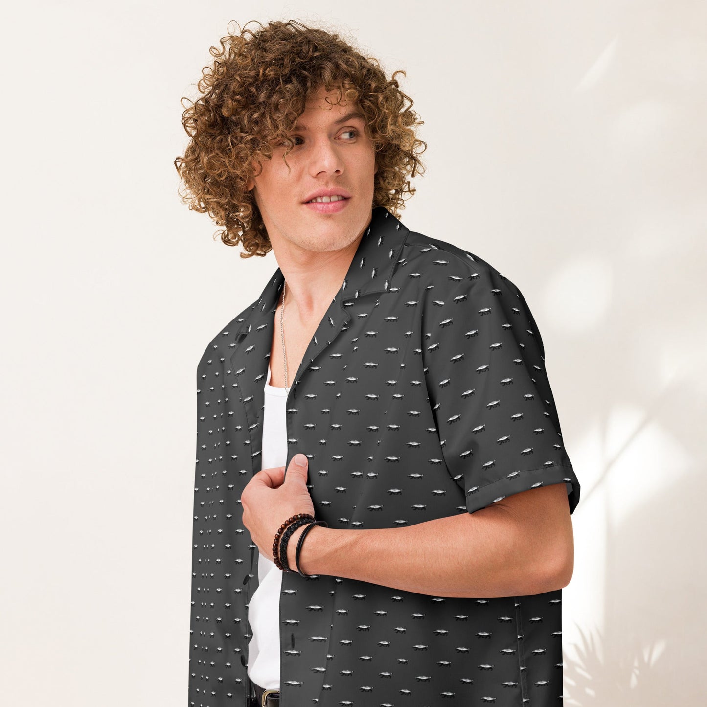 Honey Badger Button Up Shirt