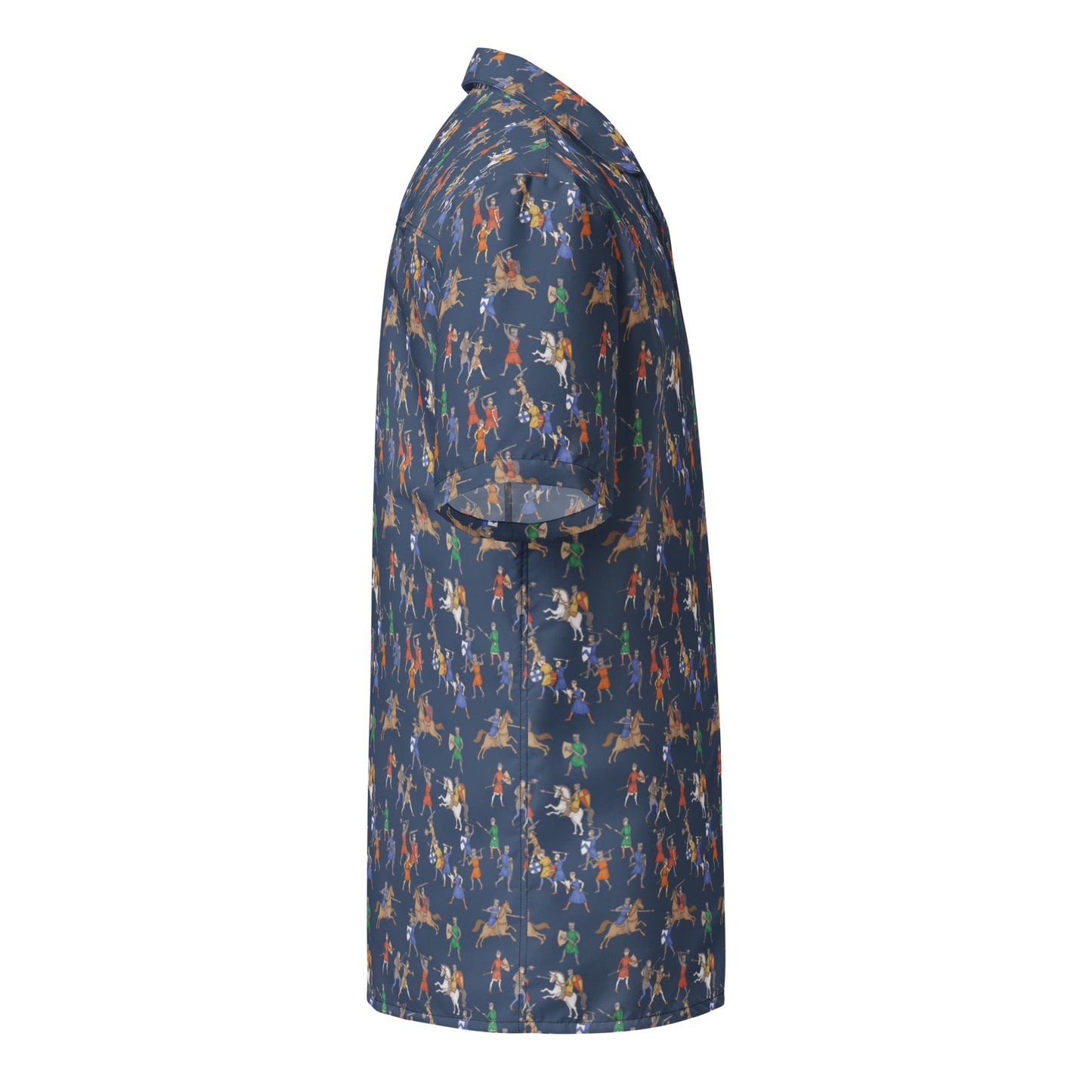 Medieval Battle Button-Up Shirt