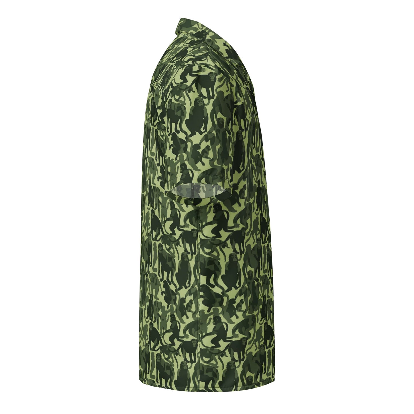 Monkey Business Camo Button Up Shirt